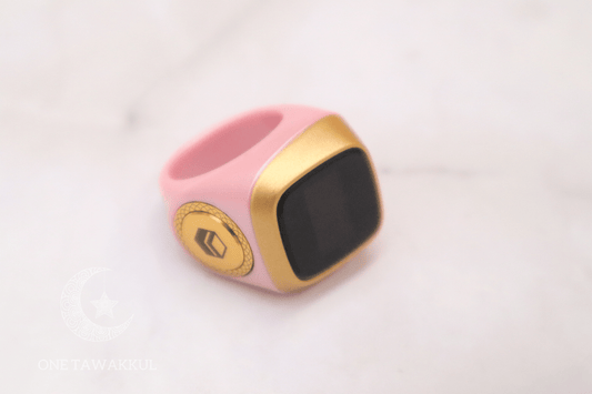 20 mm Pink Digital Zikr Tasbeeh Islamic Electronic Counter Ring