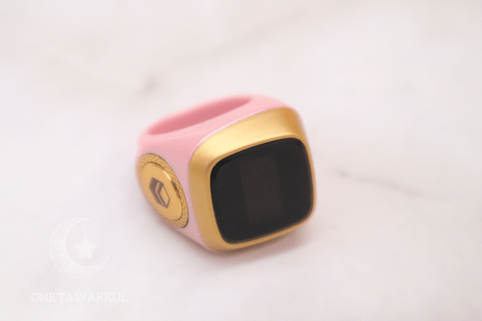 18 mm Pink Digital Zikr Tasbeeh Islamic Electronic Counter Ring